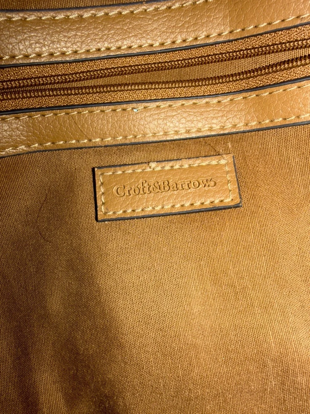 Croft & Barrow Camel Hobo Shoulder Bag